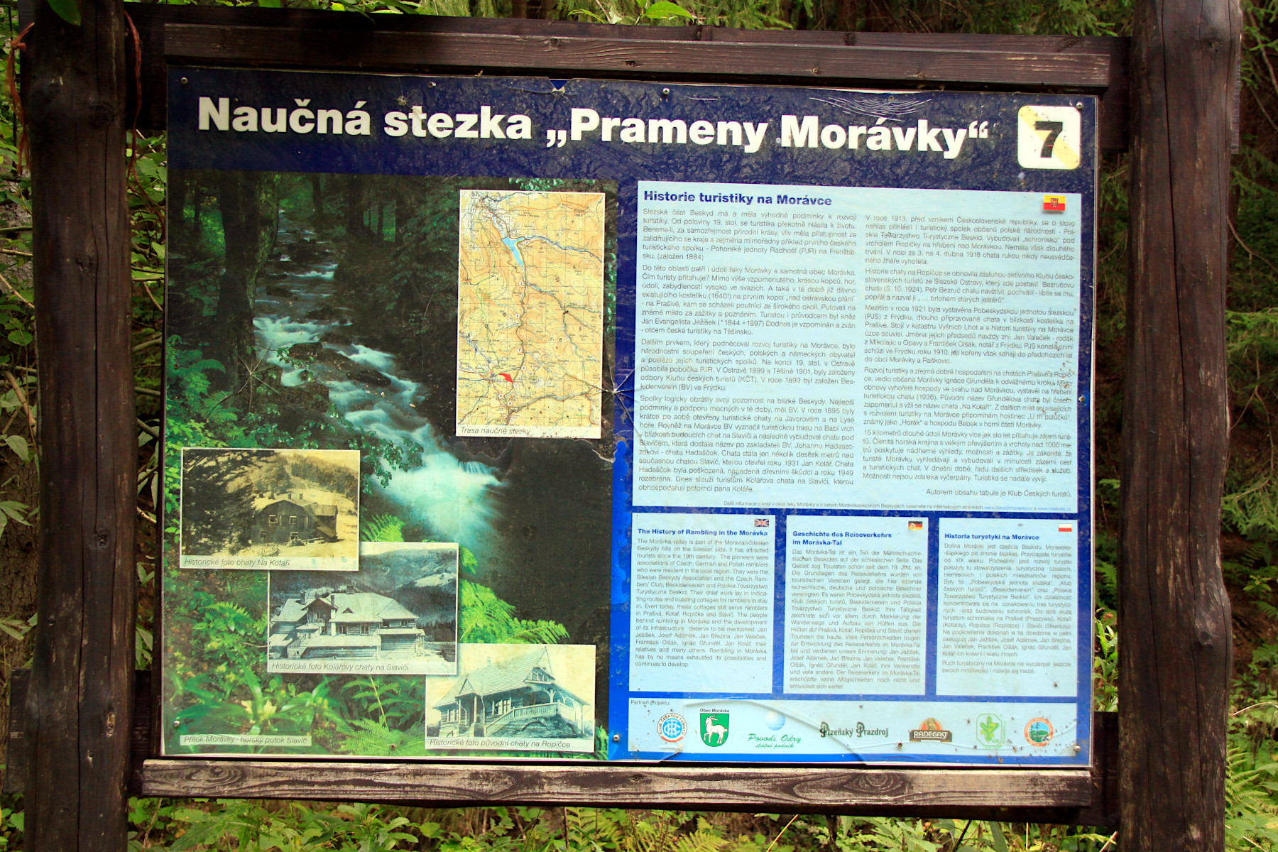 NAUČNÁ STEZKA "PRAMENY ŘEKY MORÁVKY"