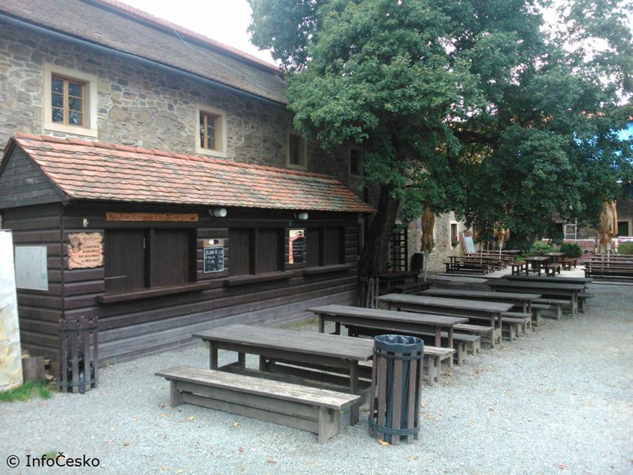Hradní restaurace na prvním nádvoří