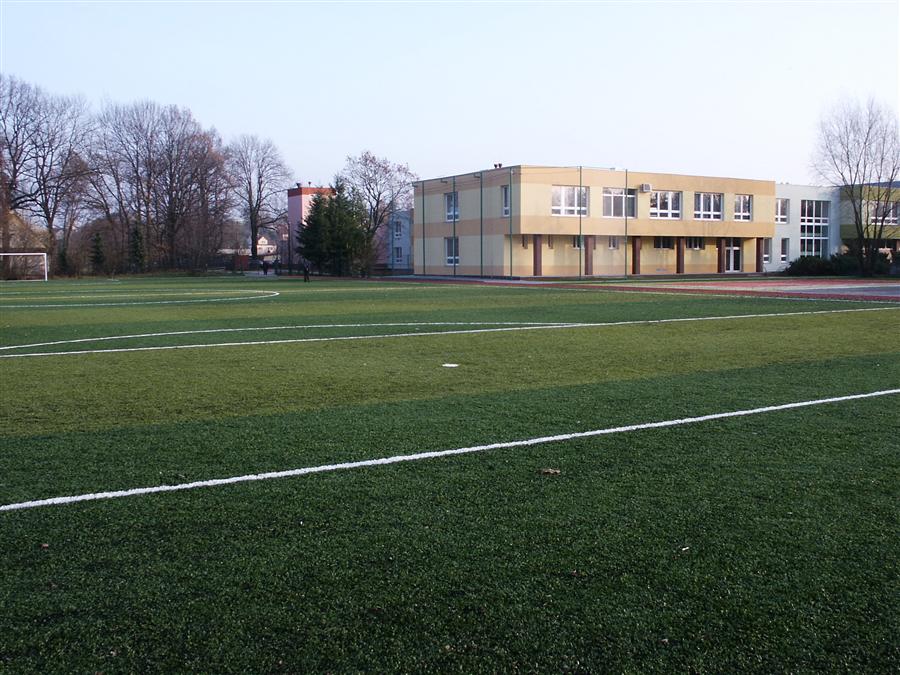 Hřiště s umělým povrchem u ZŠ a MŠ Albrechtice