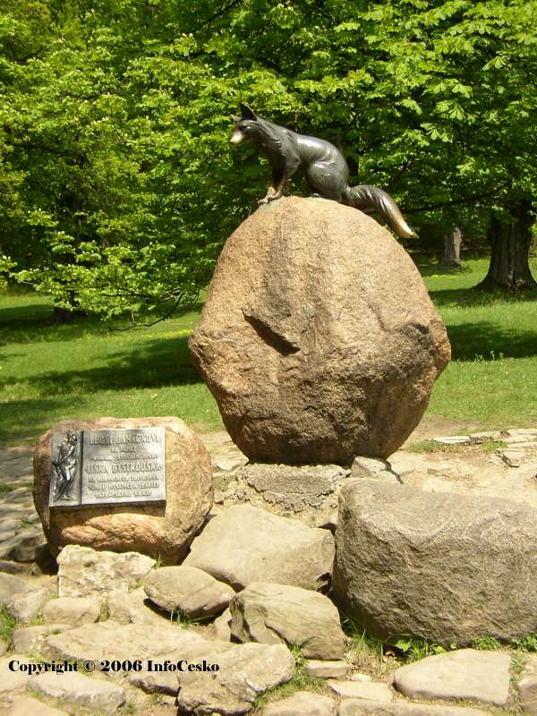 Pomník lišky Bystrouška