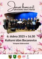 Jarní koncert pěveckého sboru Idaret